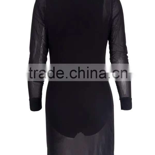 Ladie Casual Dress Long Sleeves Fashion Dress Prom Dress photo-4