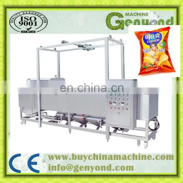 Full-Automatic Continuous Potato Chips Frying Machine/Fryer Equipment photo-3