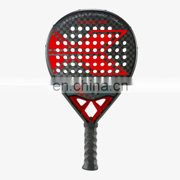 2024 ARRONAX Manufacturer Custom Your Own Design Printed Logo Paddle Rackets 3K/12K/18K Carbon Fiber Padel Tennis Racket photo-4