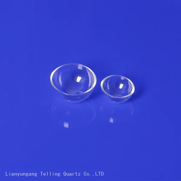Quartz Glass Half Hemispherical Domes Cover Lens for Protection