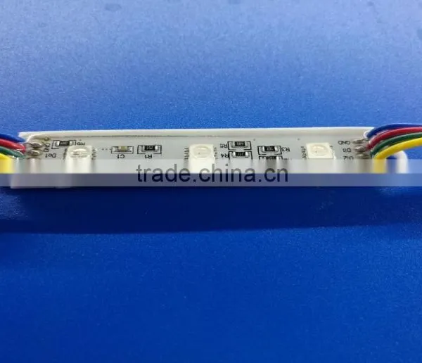 SMD Sealant 5050 Full Color Pixel Waterproof LED Module With Factory Price DC12V 0.75W photo-2