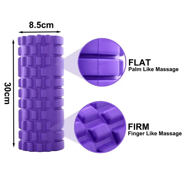 Colorful Custom Printed Yoga Roller Foam Wheel for Exercise