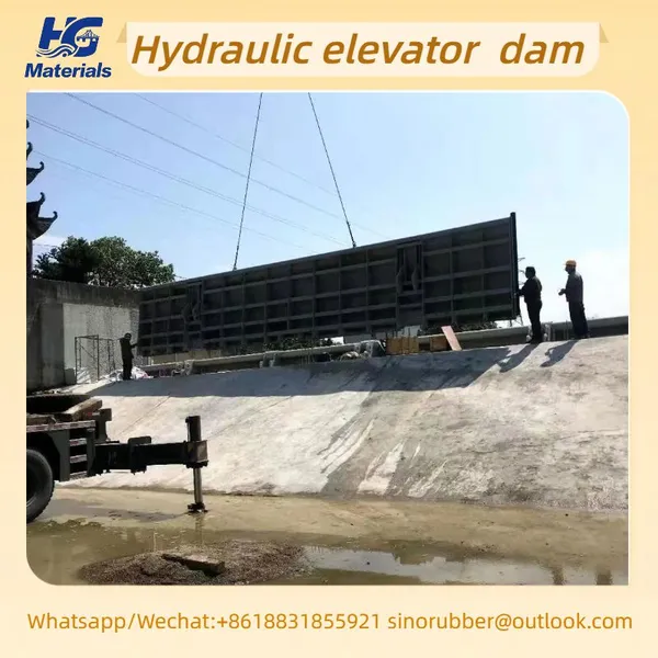 Hydraulic Elevator Dam with Automatic Control System for River Management