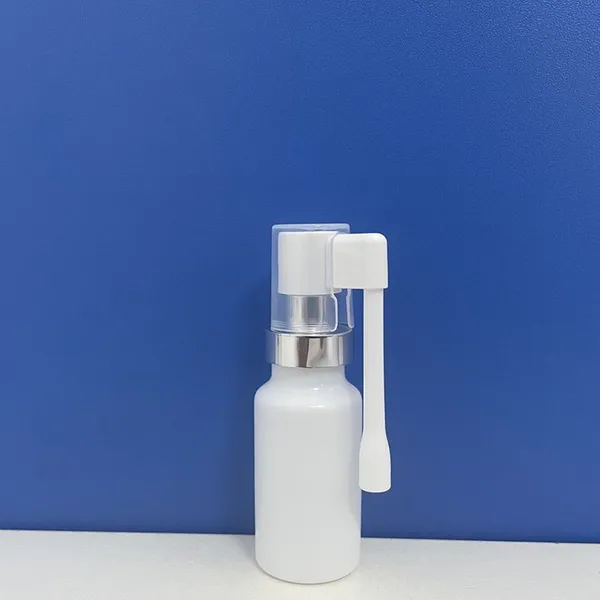 Crimp-on Oral Spray Pump, Throat Sprayer, Mouth Spray With 15ml HDPE Bottle OTC&Healthcare Packaging
