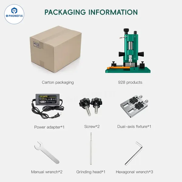TBK 928 Intelligent Phone Motherboard CPU Chip Grinding Machine photo-4
