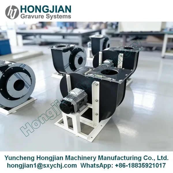 Exhaust Fan Draft Fan Blower for Gravure Cylinder Plating Machine Plating Tank photo-2