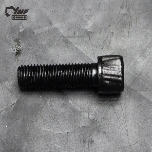 M16 Internal Hexagon Spline Bolt with 2.0 Pitch 65mm Length High-Strength Alloy Steel Screw for Excavator Coupling Spline Hub