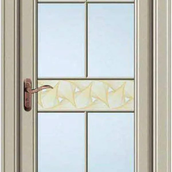 SUNFREE Moisture Proof Aluminium Bathroom Door, Privacy Frosted Glass Interior Washroom Door photo-5