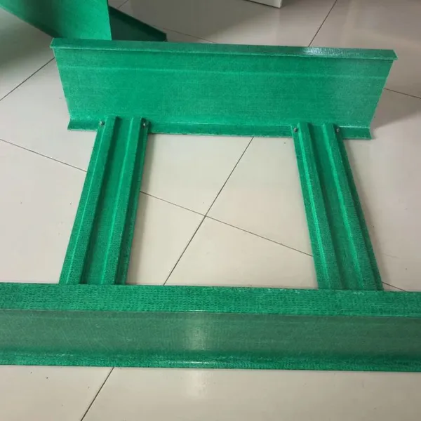 Wastewater Treatment Plant FRP Solid Cable Tray Fire Retardant GRP Composite Cable Channel photo-5