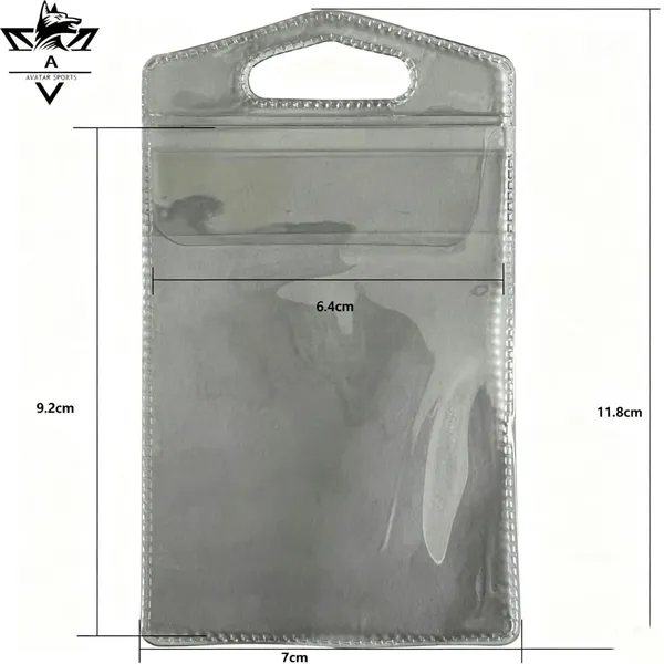 Wholesaler PVC Bags Transparent Package Bags for Small Business F13V-PB1016