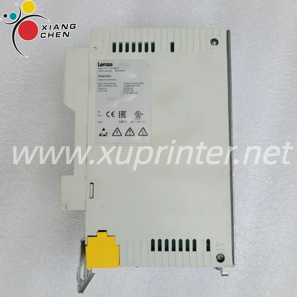 ER Original Used Lenze Inverter I55AE175F1A0100D1S I550 Series 0.75KW for Offset Printing Machine