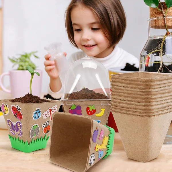 Molded Pulp DIY Art Blanks,  Perfect for Paint and handmade kids craft supplies