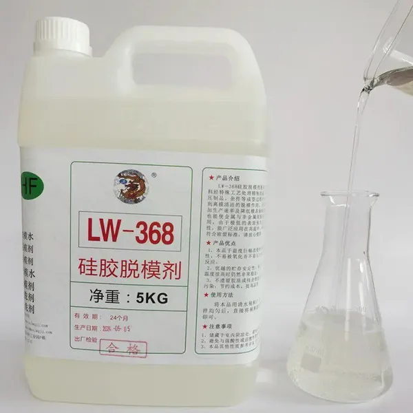 LW-368 Water Based Silicone Release Agent pH 10 for Silicone Molding and Surface Lubrication
