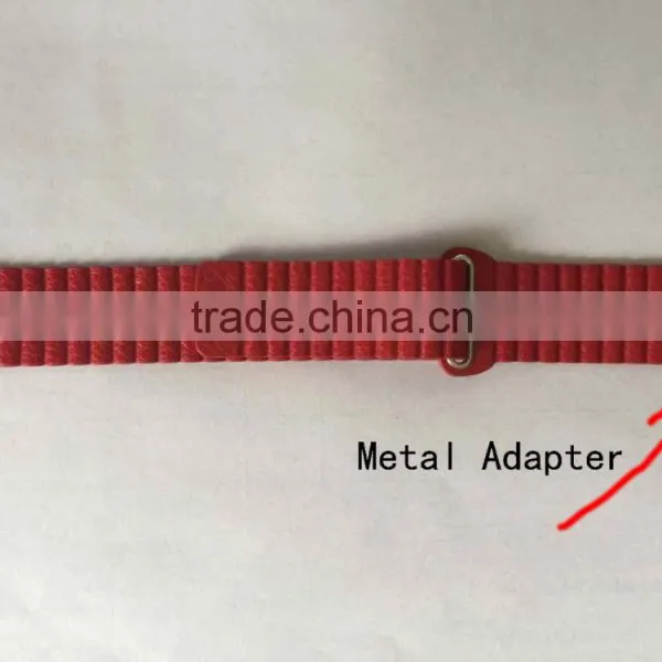 Genuine Leather Loop For Apple Watch Strap 42mm 38mm With Metal Adapter Adjustable Magnetic photo-4