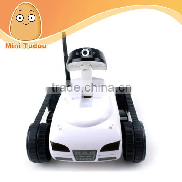 4 Channel Wifi Remote Control tank With Camera controlled by iPhone Android mobile phone