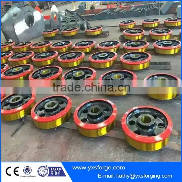 Hot Metal Ladle Car Wheels/torpedo Ladle Car Wheel/forging Wheel photo-6