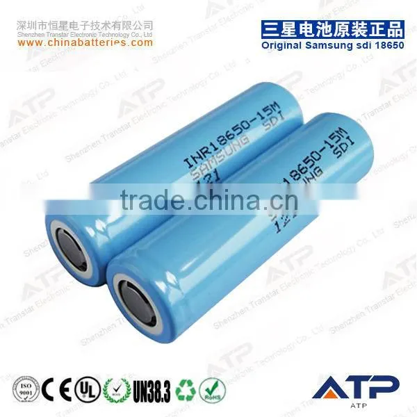 Samsung 3.6v 1500mah Battery / Samsung INR18650-15M / 18650 15m