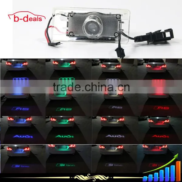 3D Shadow Light Car License Ghost Shadow Projector Logo Laser Fog Light for BMW photo-5