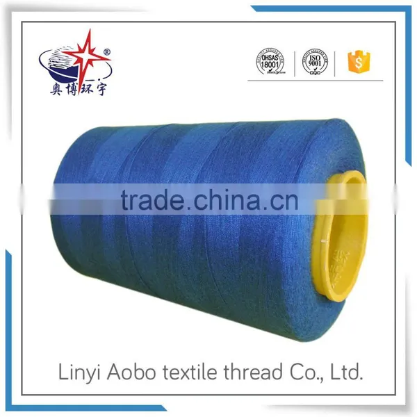 Blue Polyester Serger Sewing Thread for Quilting Supplier's Choice photo-3