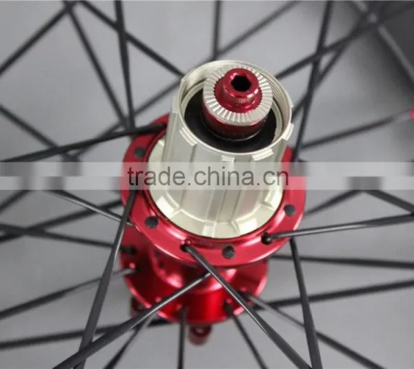 Carbon Bicycle Disc Wheelset ,700c 50mm Clincher Carbon Disc Brake Wheels photo-3