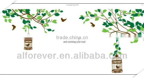 Birds Cages Wall Decoration for Wall Units,60*90cm photo-2