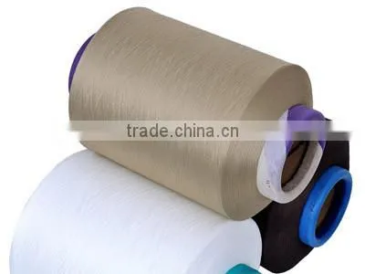 Drope DyedFDY POY DTY Polyester Nylon66 75/40 Spandex Covered Yarn for Kintting for Weaving