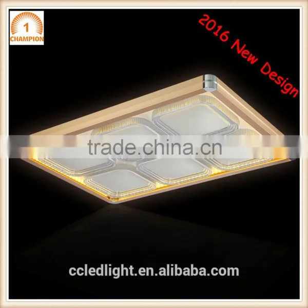 2016 New Design Square Ceiling Led Light Flush Mounted Fixture Lights 750X750mm photo-3