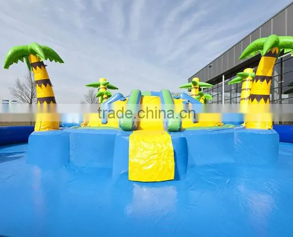 Commercial Amusement Water Park Inflatable Palm Tree Pool Float for Sale photo-4