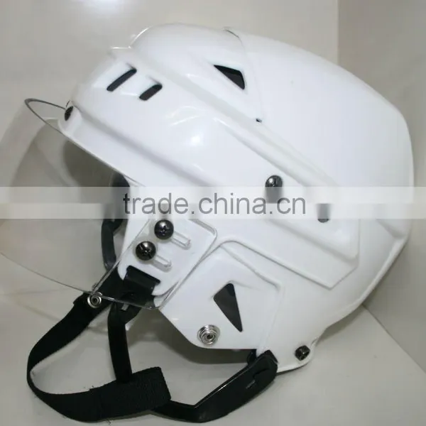 2016 Clear Visor Sport Ice Hockey Player Helmets for Sale With Ear Muff photo-2