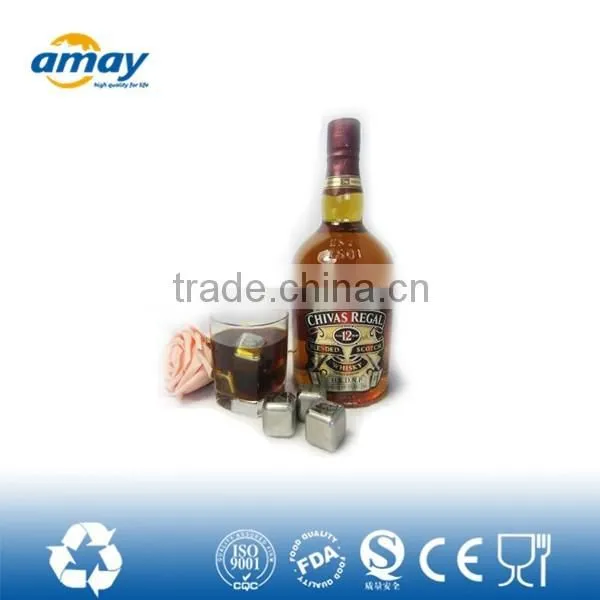 Stainless Steel Whisky Stones / Whiskey Ice Cubes / Whisky Ice Rocks