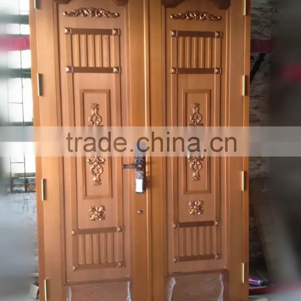 Luxury Main Door Entrance Gate COPPER DOOR Brass Door, Extra Security & Stylish Pattern photo-2