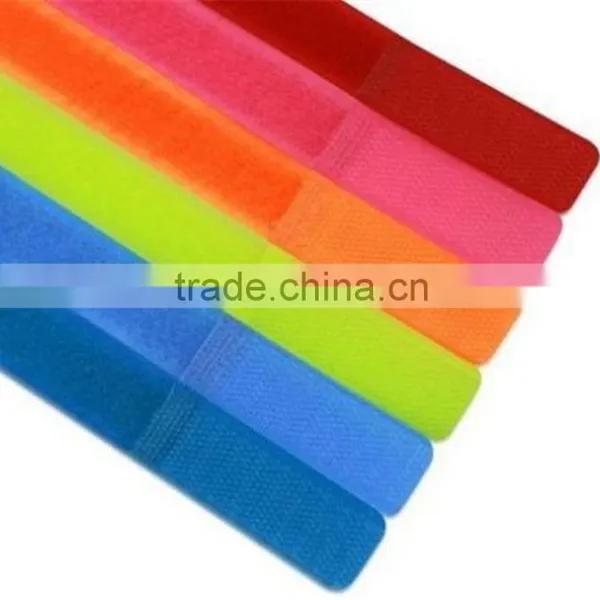 Wire Cable Marker Straps MultiPurpose Ties Hook Loop Computer Management photo-3
