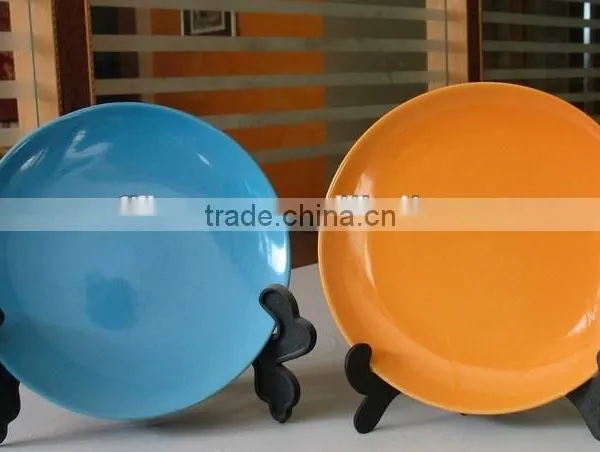 2015 New Christmas Ceramic Dinnerware Porcelain Plate,red Christmas Full Decal Flat Plate Set photo-5
