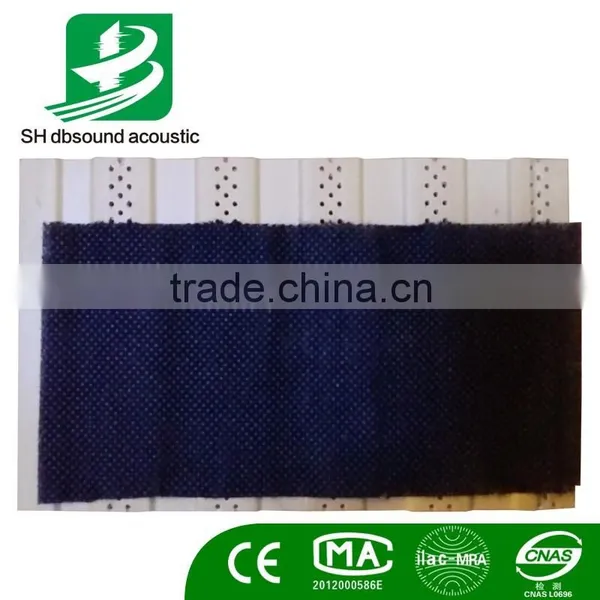 WPC Perforated Sound Absorbing Acoustic Panel 159*10mm photo-3