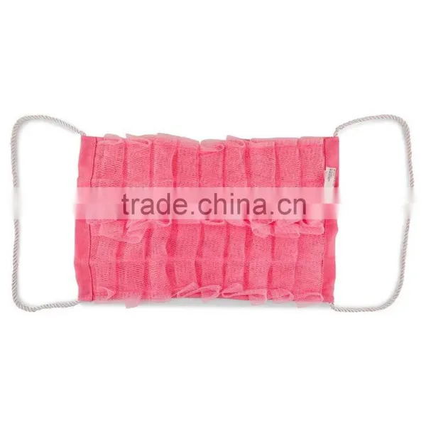 2pcs Wash Loofa Cloth Back Scrubber All in One / Women photo-5