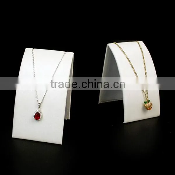 Cheap Jewelry Store Leather Necklace Display for Sale photo-2