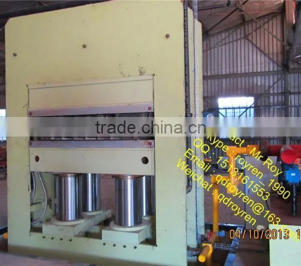 Rubber Tile Making Machine Rubber Mat Mould Machine for Sale photo-2