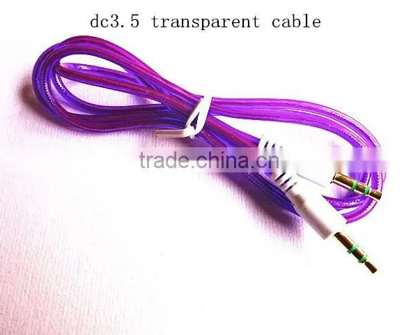 DC3.5 Transparent Cable Data Link Six Colors photo-4