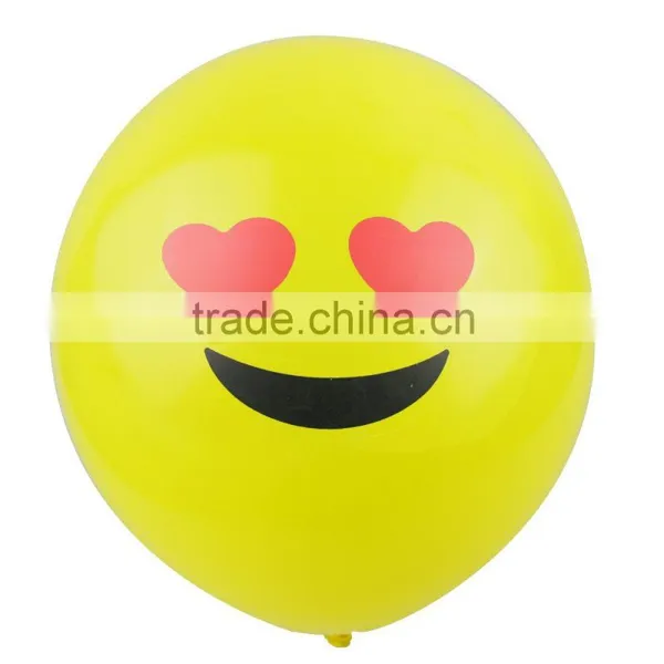 Manufactured Latex Balloon Customized Printing Emoji Ballon photo-6