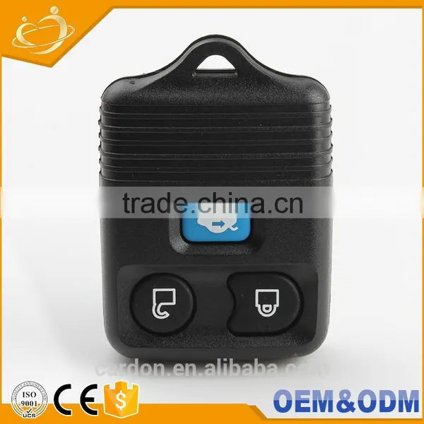 Custom Universal 3 Bottons Universal Remote Control Car Keys Transponder Chip Key for Ford photo-2