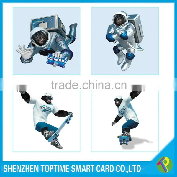 100lpi Flipping Full Color Printing HD 3D Lenticular Playing Card photo-5