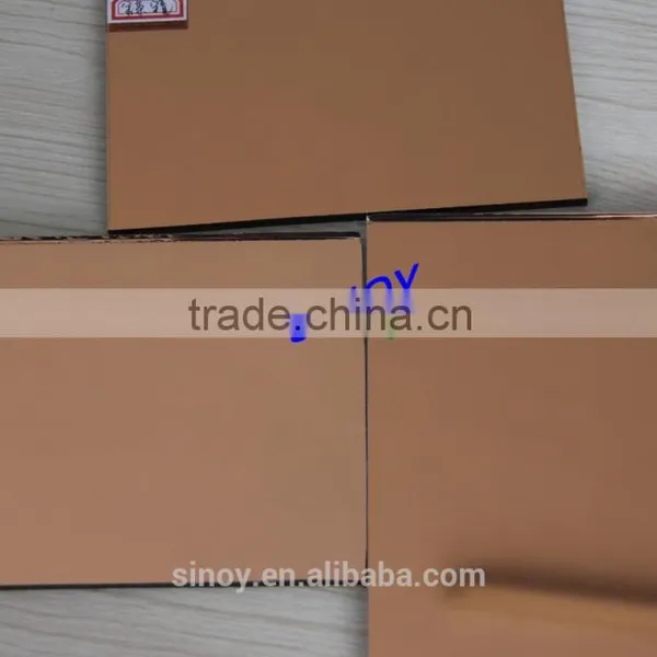 3mm 4mm 5mm Tinted Mirror Color Mirror Bronze Mirrors photo-3