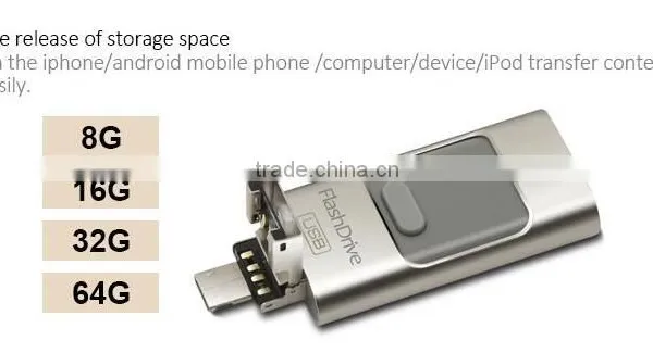 Usb Flash Drive 8GB 16GB 32GB 64GB Suit for Ios System photo-6
