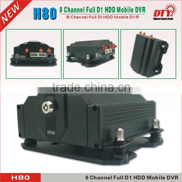 8 Channel Full d1 3g Hdd Bus Truck Car Taxi Dvr With Gps Tracker photo-4