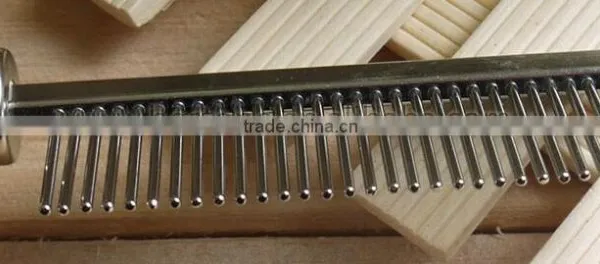 Stainless Steel Needle Dog Grooming Comb photo-2