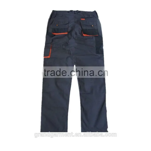 Canvas Multi-pockets Rip-stop Work Cargo Pants photo-2