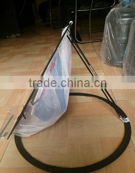 Golf Hitting Net Mouth Chipping Training Equipment Fit Golf Bag Home Pop Up 24in photo-4