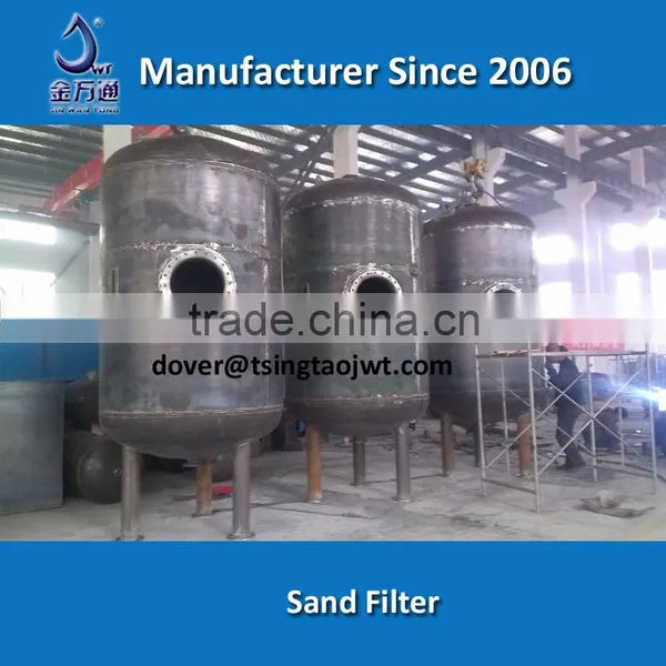 Automatic sand filter for suspended solid removal