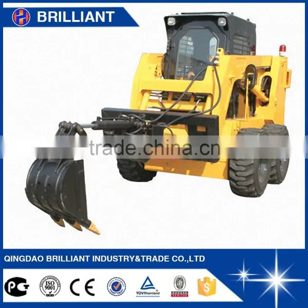 New and Used Mini Skid Steer Loader for Sale , Hot Sell Small Skid Steer Loader and Attachments Newest Price List