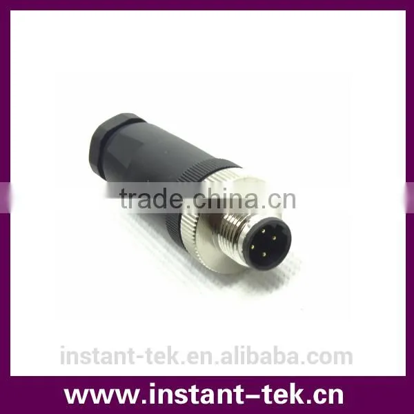 INST IP67 M12 4pin Male Plug IP67 Female Socket photo-5